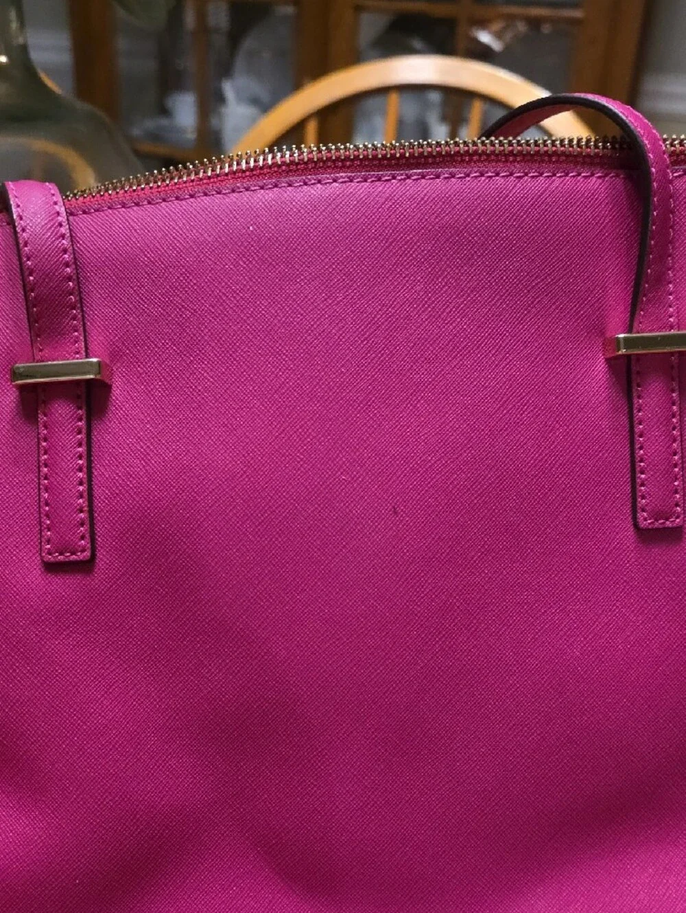 kate spade Fuchsia Saffiano Shoulder Bag